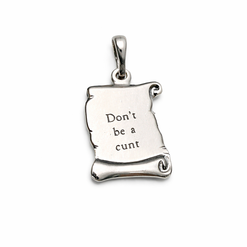 11th Commandment™ Pendant in Sterling Silver