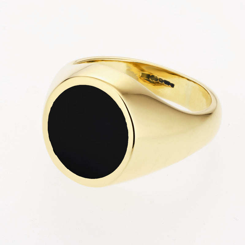 Dark Matter™ 9ct Gold Signet Ring