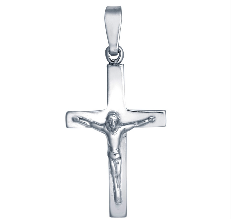 Crucifix Pendant Mk2 Sterling Silver