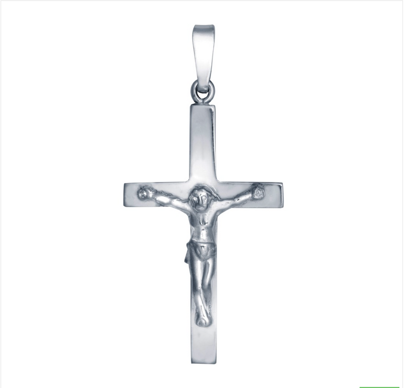Crucifix Pendant Mk3 Sterling Silver