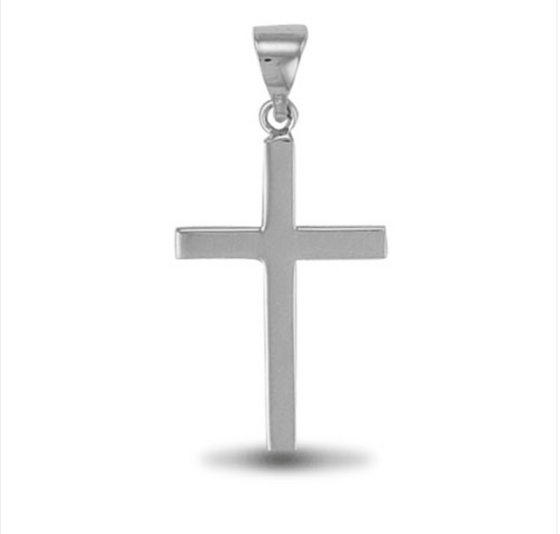 Crucifix Pendant Mk4 Sterling Silver