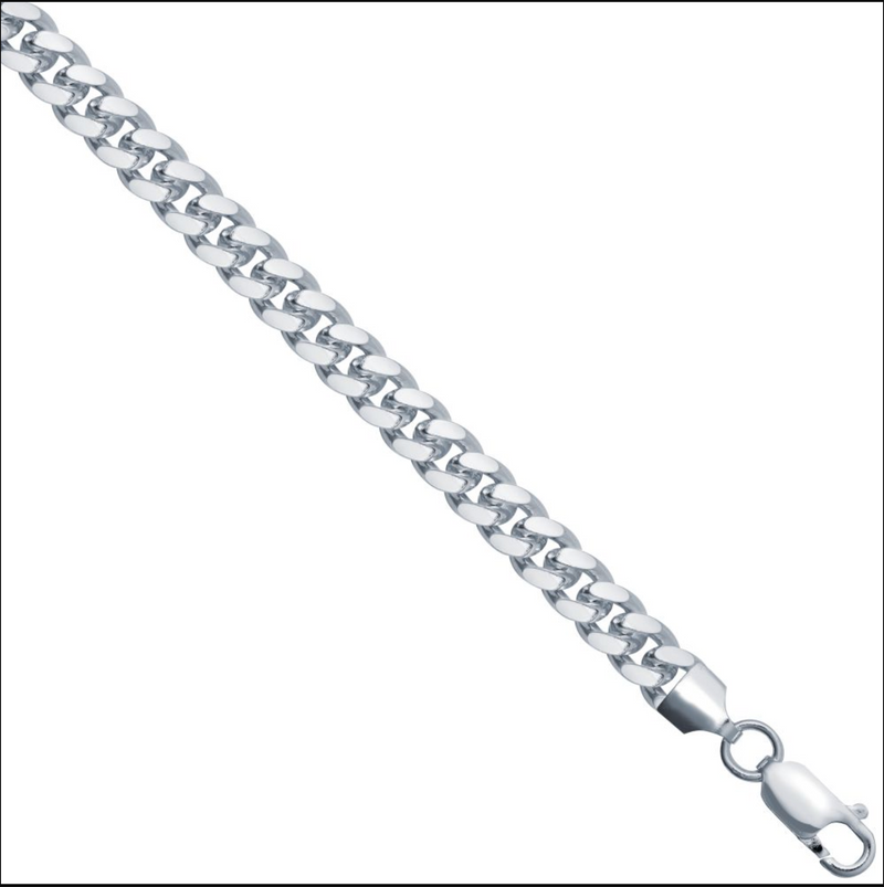 6.1mm Cuban Chain Sterling Silver