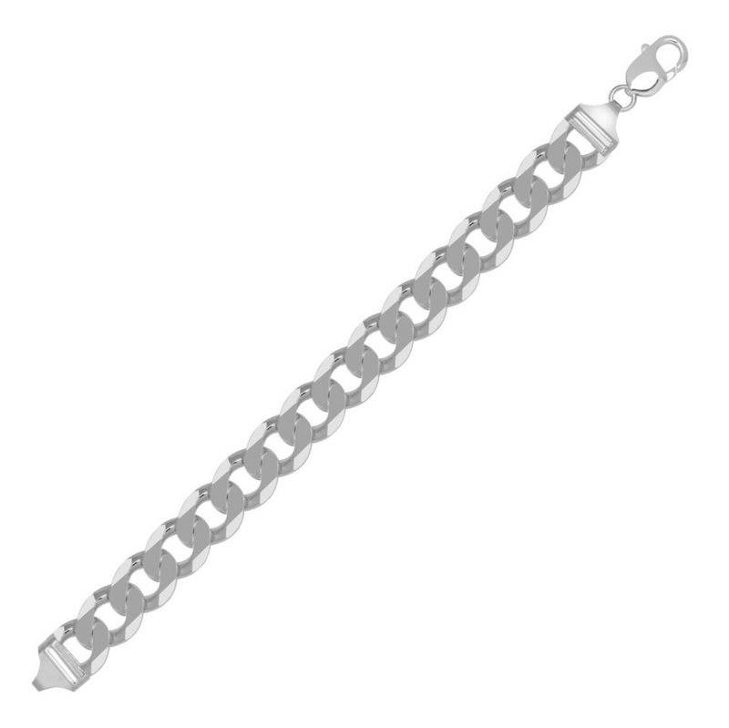 13.7mm Diamond Cut Curb Chain