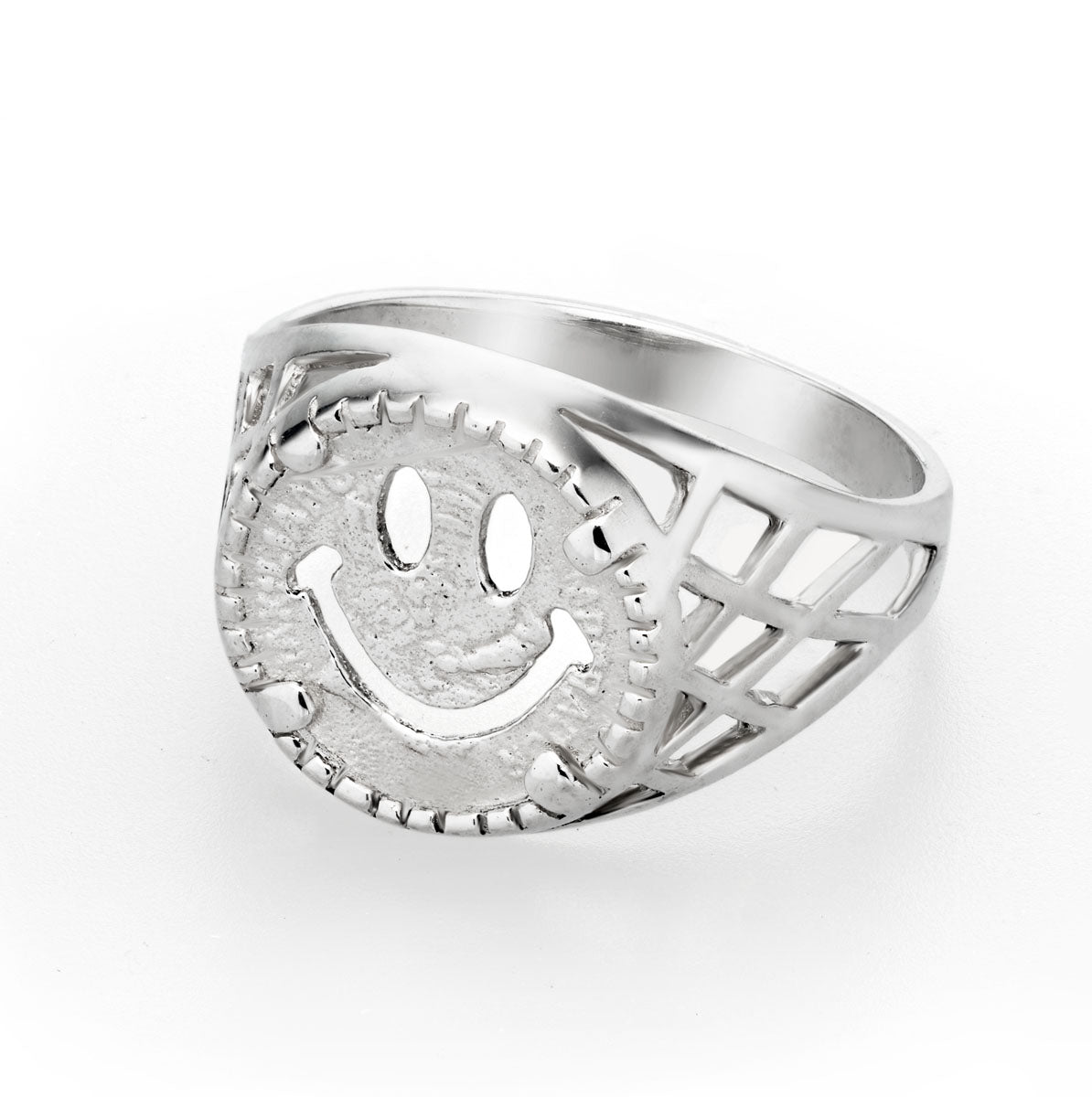 Johnny Hoxton Micro Happy Boi™ Sterling Silver Sovereign Ring